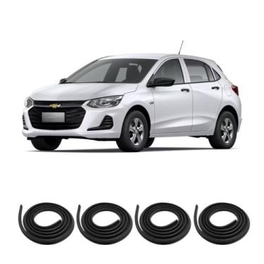 Imagem de Kit Borracha Vedação Das 4 Portas Onix GII após 2020 - Sem marca