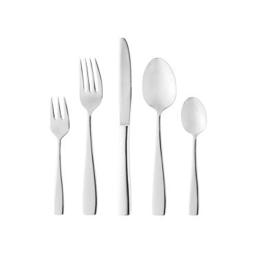 Imagem de Faqueiro de Aço Inox Pisa Prata 30 Peças Wolff