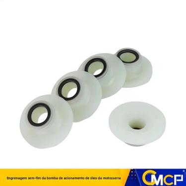 Imagem de 5 Peças Engrenagem Sem Fim Da Bomba De Óleo Para Motosserras 45 52 58 