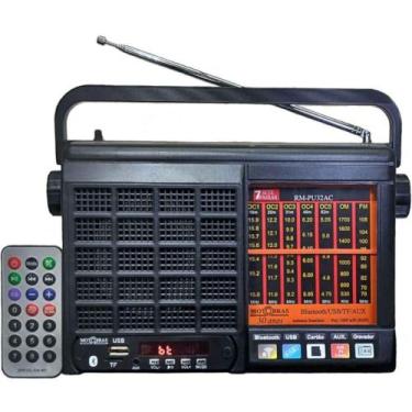 Imagem de Rádio Motobrás RM-PU32AC 7 Faixas Bluetooth USB AUX Controle Remoto - 