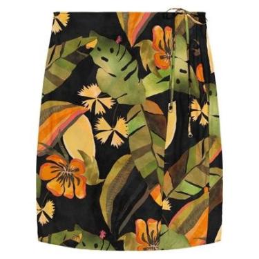 Imagem de Saia Secret Midi Plus Size Feminina-Feminino