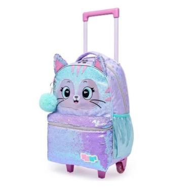 Imagem de Mochila de Rodinha G Pack Me Fox Cat Gatinha Cute - Pacific