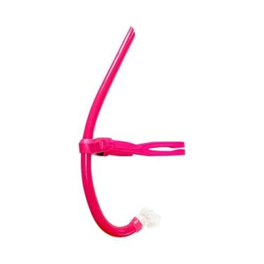 Imagem de Snorkel Frontal Com Válvula De Purga Unidirecional Para Natação Em Pis