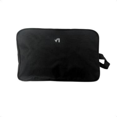 Imagem de Porta Chuteira V1TTA para Calçados Preto em Sarja com Alça Necessaire,