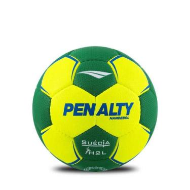 Imagem de Bola Handebol Penalty Suécia H2L Ultra Grip XXIII, Verde, Amarelo