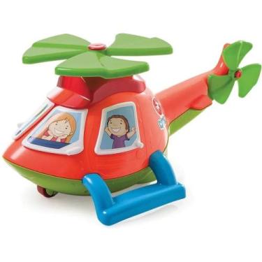 Imagem de Helicoptero Helico Didatico Laranja Ta Te Ti