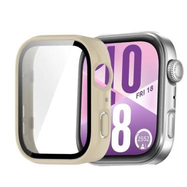 Imagem de Capa para Huawei Fit 4 - acrílico resistente c tela de vidro Cor da ca