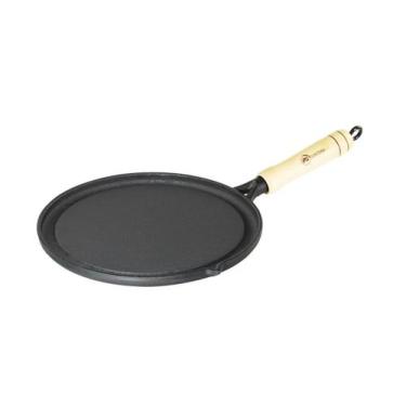 Imagem de Bifeteira Redonda Lisa Com Cabo Santana 22cm