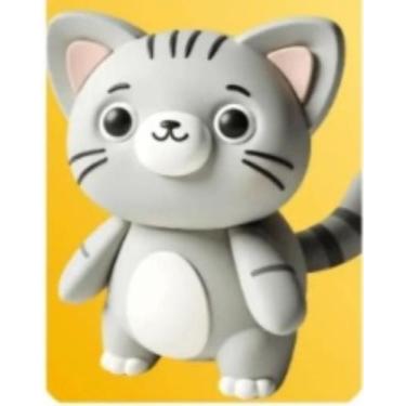 Imagem de Brinquedo Massinha E.V.A Colorida de Personagens com Manual - MAKE +, 