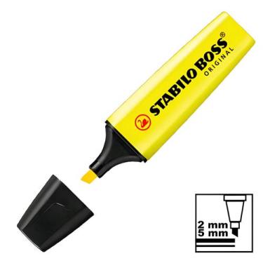 Imagem de Marca Texto - Stabilo Boss Amarelo - Original Avulso - CIS
