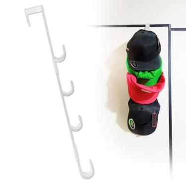 Imagem de Suporte Porta Bone Gancho Organizador Pendura Chapeu Bolsa Casaco Quar