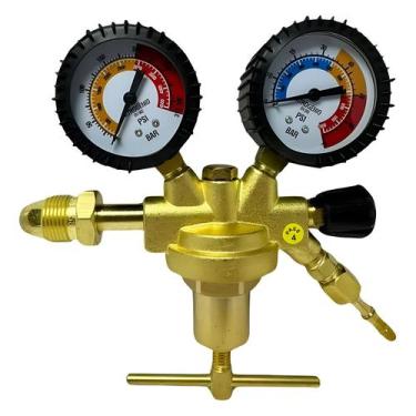 Imagem de Regulador Nitrogênio Hulter 1000 Psi Para Refrigeração 4500 Psi