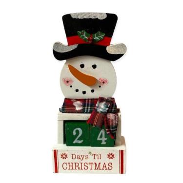 Imagem de Calendario Natalino Boneco de Neve - Tok da Casa