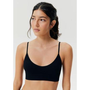 Imagem de Top Básico Sem Costura - Hering Intima, XG, Preto