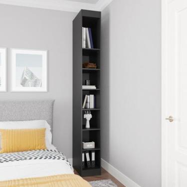 Imagem de Estante Nicho Vertical Modulado 240CMX30CM Hera CabeCasa MadeiraOrigin