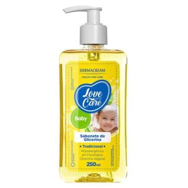 Imagem de Sabonete Líquido Glicerinado Love & Care Baby Dermacream 250ml