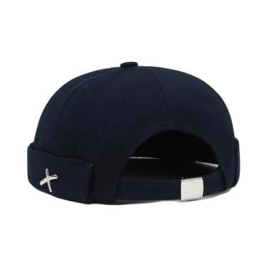 Imagem de Gorro De Inverno Unissex Ajustável, Estilo Vintage, Cor Sólida, Modelo