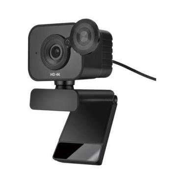 Imagem de Webcam De Streaming 1080P 60FPS 4K Com Autofoco, Câmera USB 73 graus F