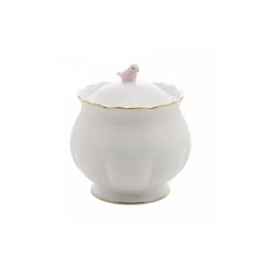 Imagem de Açucareiro Em Porcelana Birds 300ml Wolff