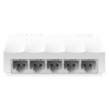 Imagem de Switch LS1005 5 Portas 10-100MBPS Ideal para Uso Profissional e Pessoal Desempenho Confiavel Branco TP-Link