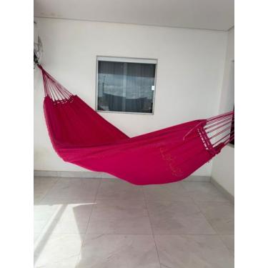 Imagem de Rede de Descanso Casal e Solteiro Super Reforçada Sol a Sol Cor:Azul, 