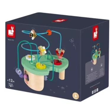 Imagem de Brinquedo Mesa Aramada Centopeia E Amigos 10 Peças Janod