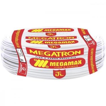 Imagem de Fio Cabinho Flexivel Megatron 1,0 Branco 100M 7202