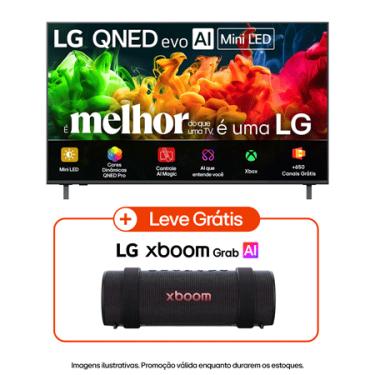 Imagem de Smart TV LG QNED evo Mini LED AI 4K QNED80 75 polegadas 2026 - 75QNED80BSG