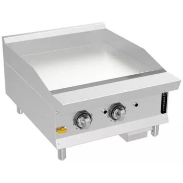 Imagem de Chapa Termostática PCT24GME com Controle de Temperatura e Estrutura em Aço Inoxidável Inox Venâncio