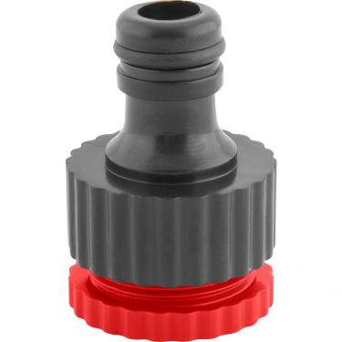 Imagem de Conector para Mangueira de Jardim Fêmea com Engate Rápido e Bucha de Redução 3-4" para 1-2" Novo Tempo