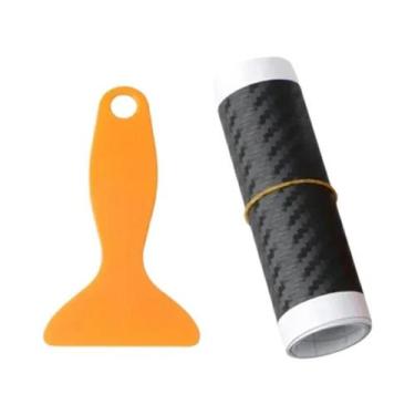Imagem de Adesivo Protetor Universal De Fibra De Carbono 3D Para Porta-Malas E P