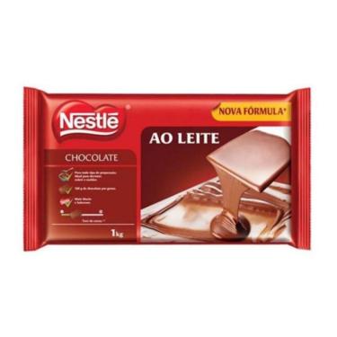 Imagem de Barra De Chocolate Nestlé Ao Leite 1 Kilo Para Derreter