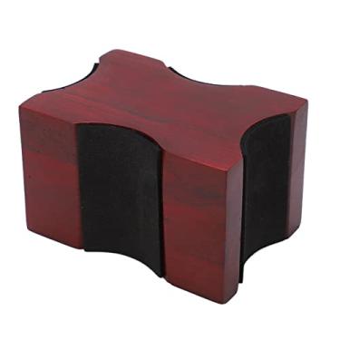 Imagem de Guitarras Suporta Travesseiro, Proteção Contra Arranhões Vermelho Universal 2 Alturas 2 Larguras Descanso de pescoço de guitarra para instrumento de corda para violino