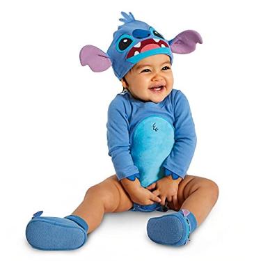 Imagem de Disney Conjunto de body de fantasia Stitch para bebês, tamanho 3-6 meses