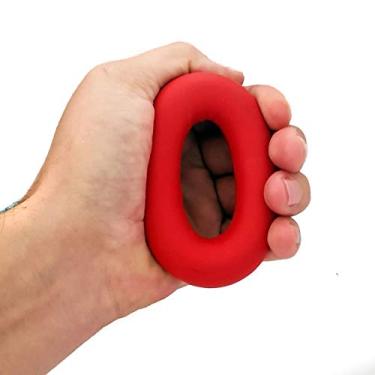 Imagem de Rubber Hand Grip Vermelho - Tensão Leve, Prottector, Vermelha, único