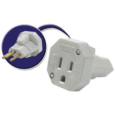 Imagem de Adaptador de Plugue Force Line 4313 - Cinza
