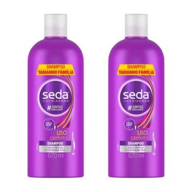 Imagem de Shampoo Seda Liso Perfeito E Fortes 670ml (Kit Com 2)