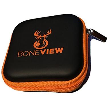 Imagem de BoneView Estojo de armazenamento para leitor SD – Capa com zíper universal resistente ao clima protege o visualizador de cartão de memória e cartões SD – Cabe no seu bolso