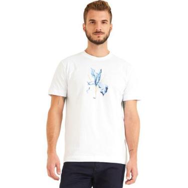 Imagem de Camiseta Estampado Forum Slim P23 Branco Masculino
