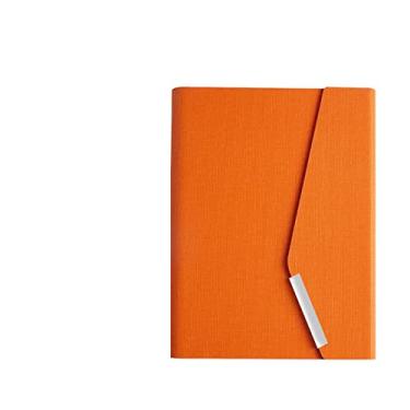 Imagem de Caderno de folha solta com fivela de metal tri-fold, treinamento de escritório de negócios A5, bloco de notas de estudante universitário, A1,2 peças