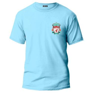 Imagem de Camiseta Manga Curta Liverpool Time De Futebol Personalizada Unissex -