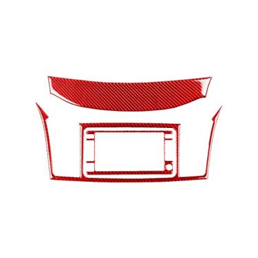 Imagem de JEZOE Kit de sistema de navegação decoração capa adesivo decalque para Mitsubishi Lancer EVO 2008-2015 acessórios para interiores de carro