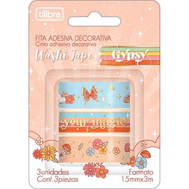 Imagem de Tilibra - Fita Wahi Tape Gypsy, blister com 3