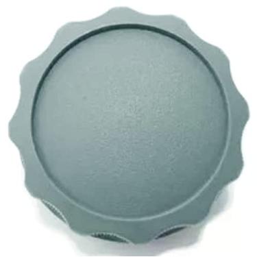 Imagem de Manopla Roldana Regulagem de Banco Fusca Gol Parati Quantum Santana Saveiro Voyage - Cinza