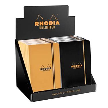 Imagem de Bloco Rhodia Unlimited 9x14cm Capa Laranja