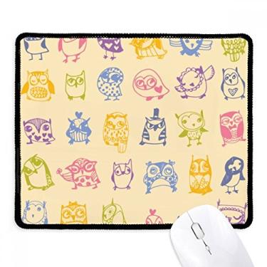 Imagem de Mousepad colorido de desenho animado para amantes de animais de estimação, tapete de borracha para jogos