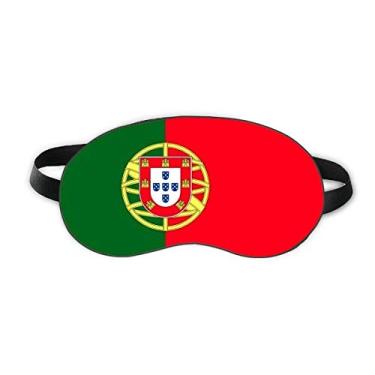Imagem de Capa de sombra macia para dormir com bandeira nacional de Portugal