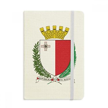 Imagem de Caderno Nacional da Malta Europa, capa rígida, agenda clássica A5