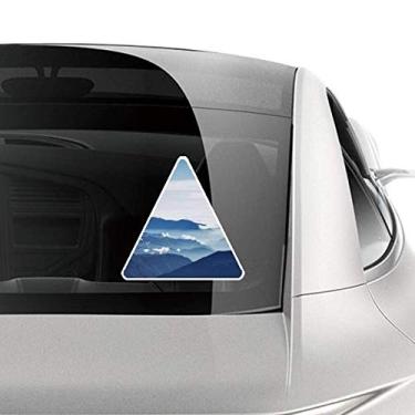 Imagem de DIYthinker Adesivo de carro natureza Montanhas céu sol nuvens carro motocicleta bicicleta bagagem decalque