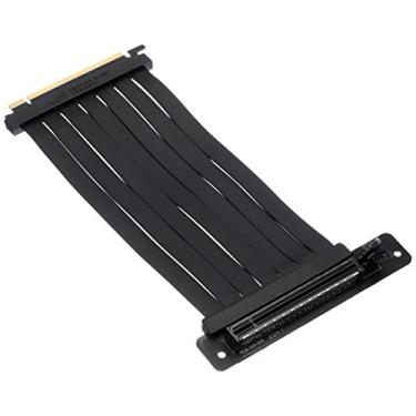 Imagem de Cabo extensor de porta Riser ASUS Rog Strix PCI-E 3.0 x16 de alta velocidade, adaptador de 90 graus (240 mm)